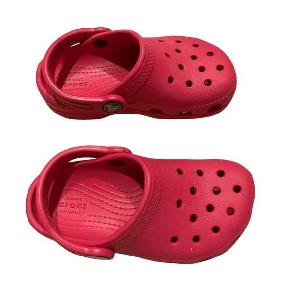 Crocs Size C8 Toddler Pink - Picture 3 of 3